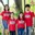 HPR008 เสื้อคริสต์มาสเสื้อปีใหม่ ลายช่วงเวลาแห่งรอยยิ้ม สีแดง เสื้อทีม เสื้อคู่ เสื้อครอบครัว แบบเก๋