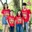 HPR010 เสื้อคริสต์มาสเสื้อปีใหม่ ลาย ช่วงเวลาดีดี สีแดง เสื้อทีม เสื้อคู่ เสื้อครอบครัว แบบเก๋ๆ