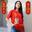 เสื้อตรุษจีน Happy chinese new year cotton 100% ใส่ได้ทั้งชายหญิง พร้มส่ง