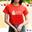 เสื้อคริสต์มาสเสื้อปีใหม่ ลาย03 สีแดง Merry Christmas เสื้อทีม เสื้อคู่ เสื้อครอบครัว