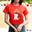 เสื้อคริสต์มาสเสื้อปีใหม่ ลาย07 สีแดง Merry Christmas เสื้อทีม เสื้อคู่ เสื้อครอบครัว