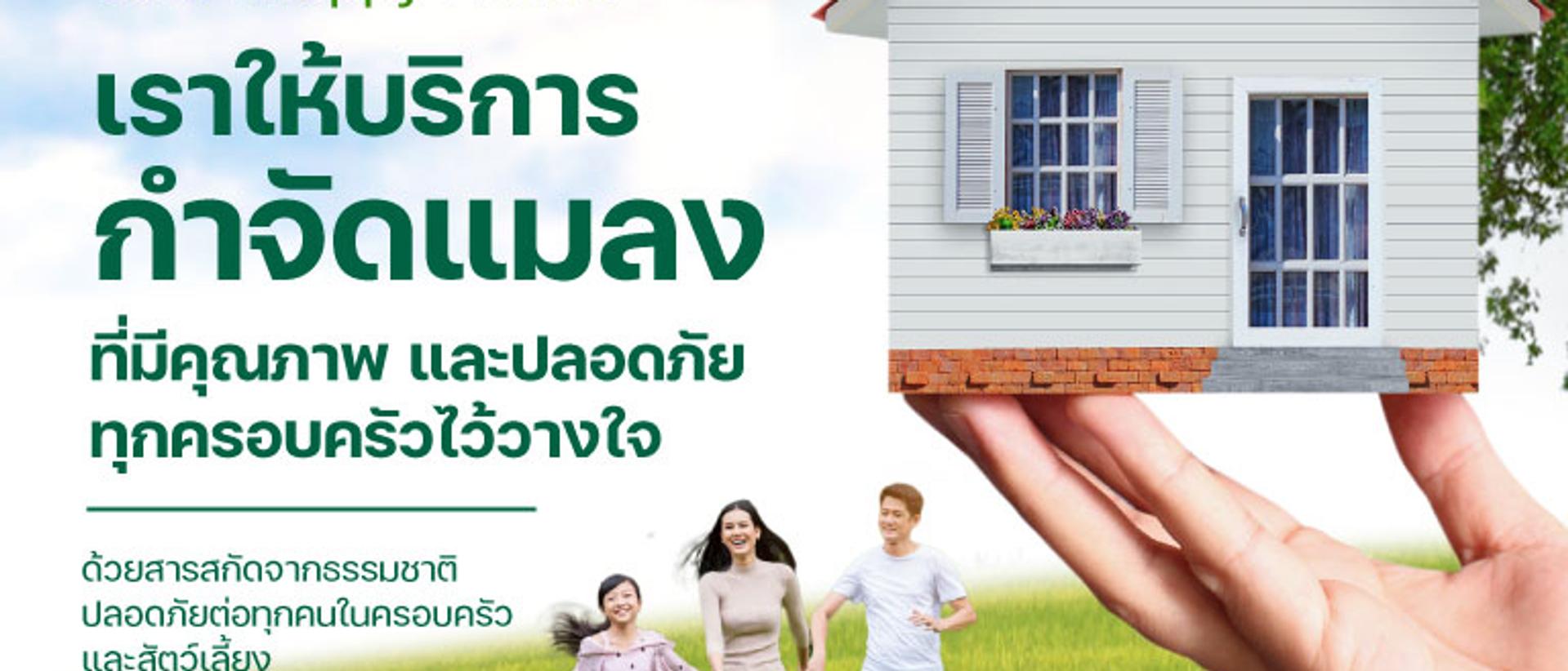 Insect extermination service with natural extracts