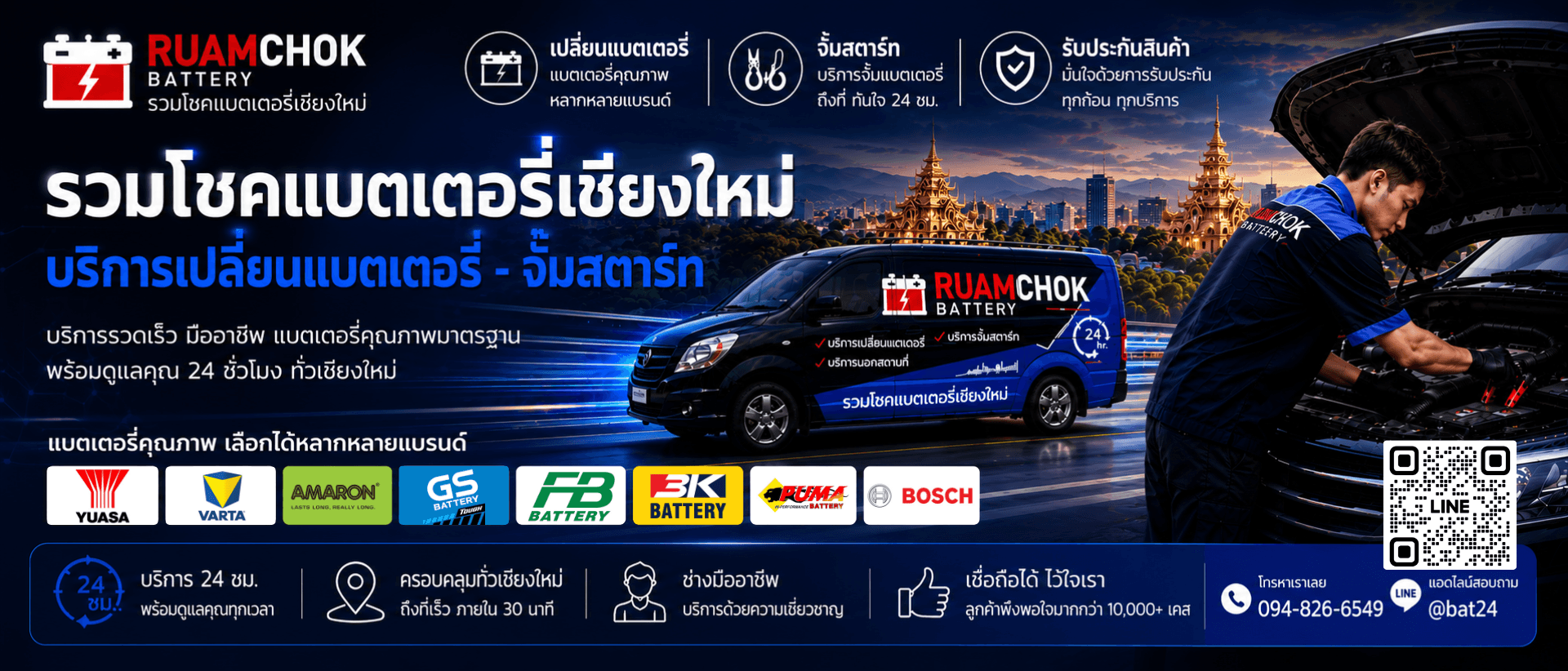 แบตเตอรี่พรีเมี่ยม